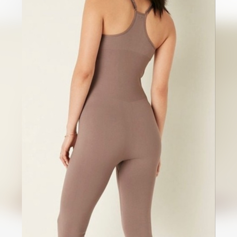 PINK Victoria's Secret Seamless  Workout Onsie Jumpsuit. Sz S
